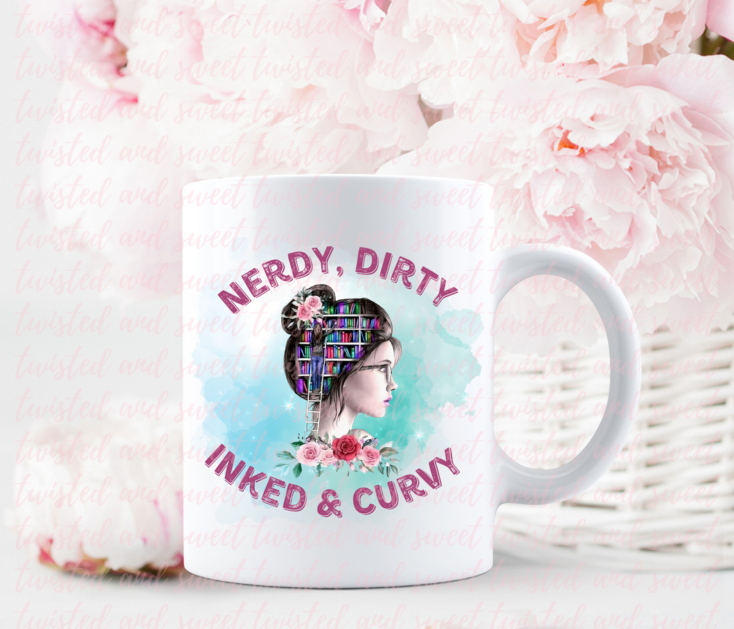 Nerdy, Dirty, Inked & Curvy - 15oz Coffee Mug